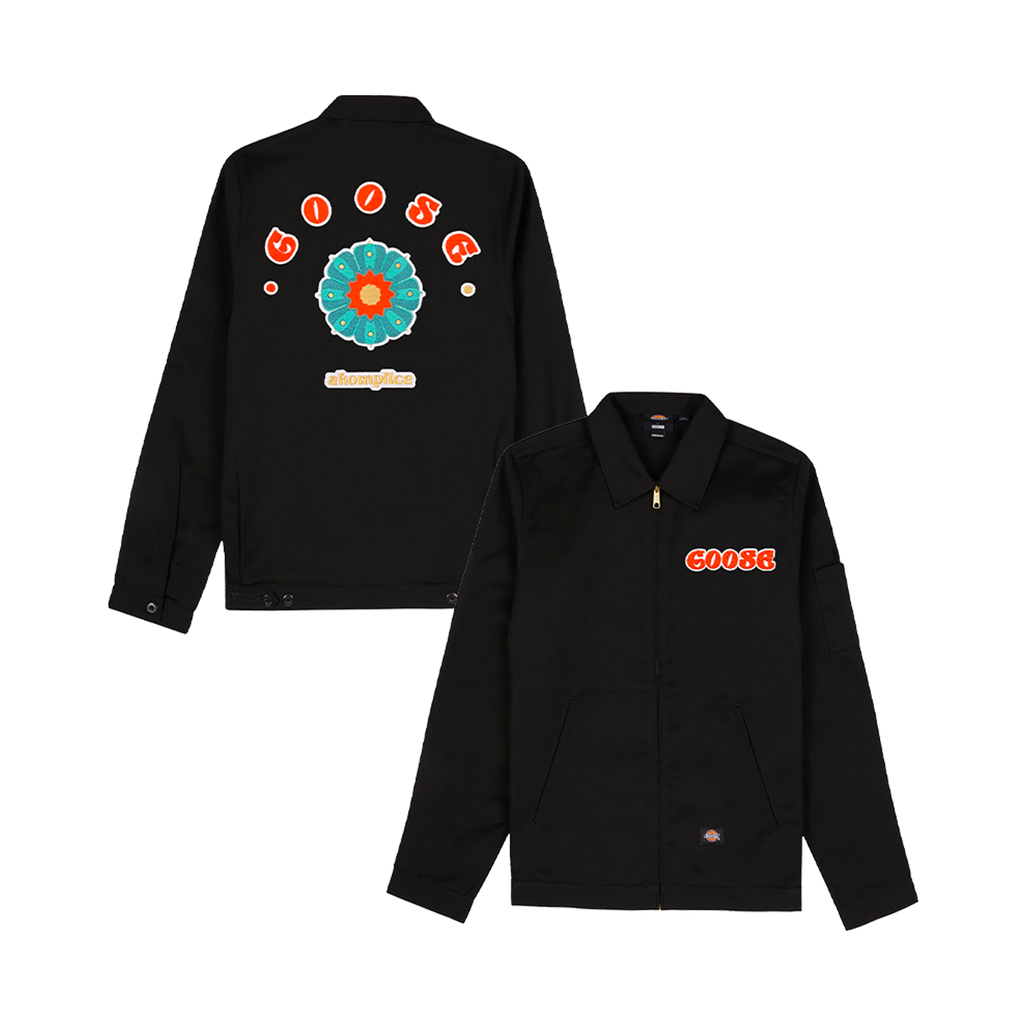 Goose x Akomplice Dickies Jacket – goose the band Goose x Akomplice Dickies Jacket – goose the band
