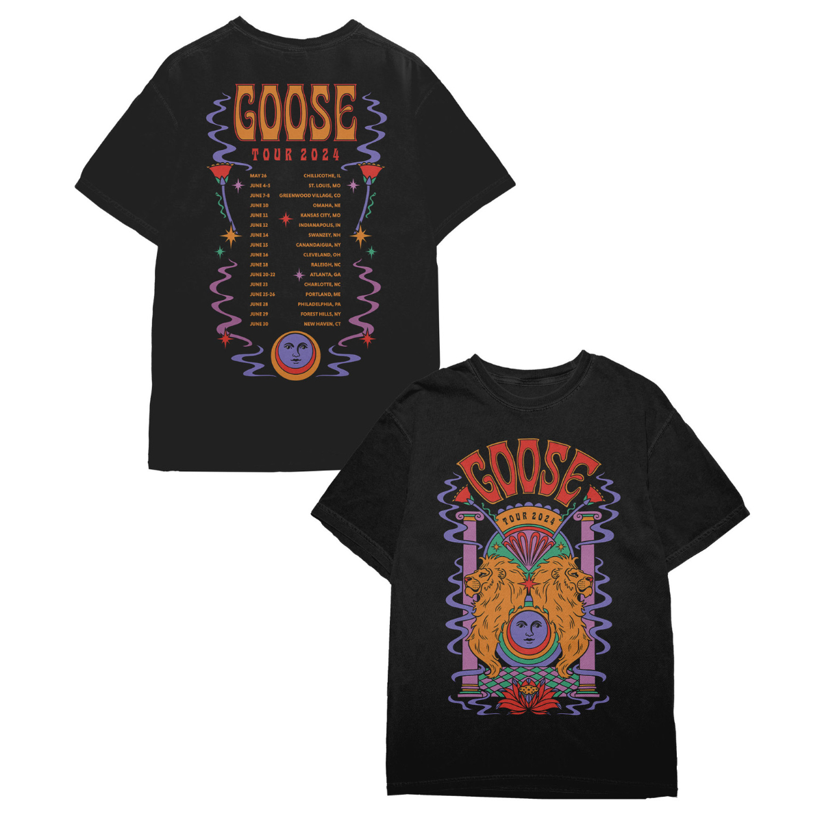 Goose Leo Tour T Shirt 2X Large