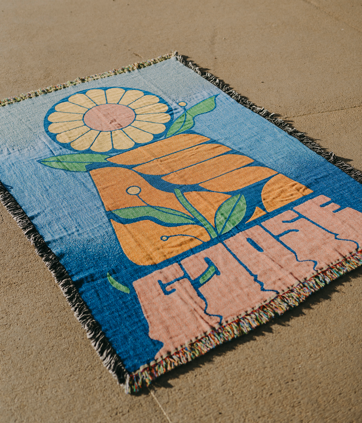 Flower Hand Blanket