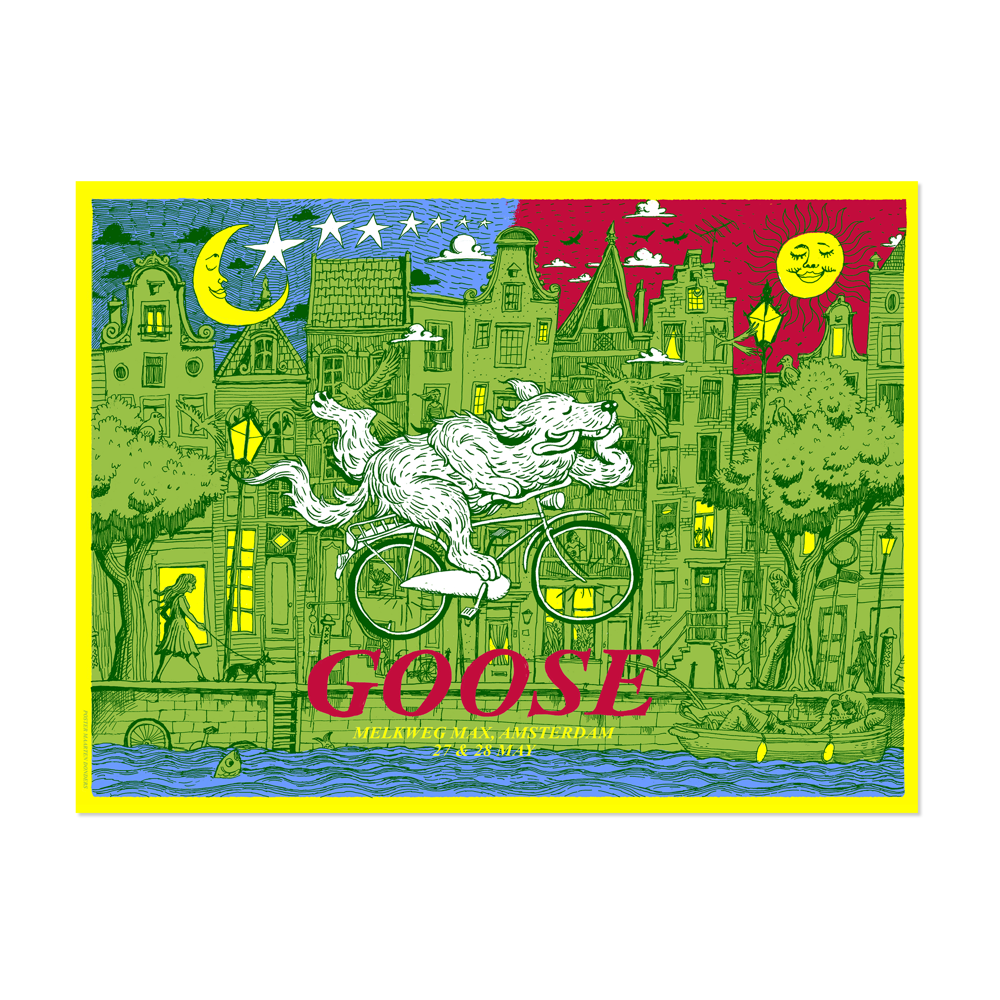 Amsterdam, NL - 5/27 + 5/28/26 Poster by Maarten Donders