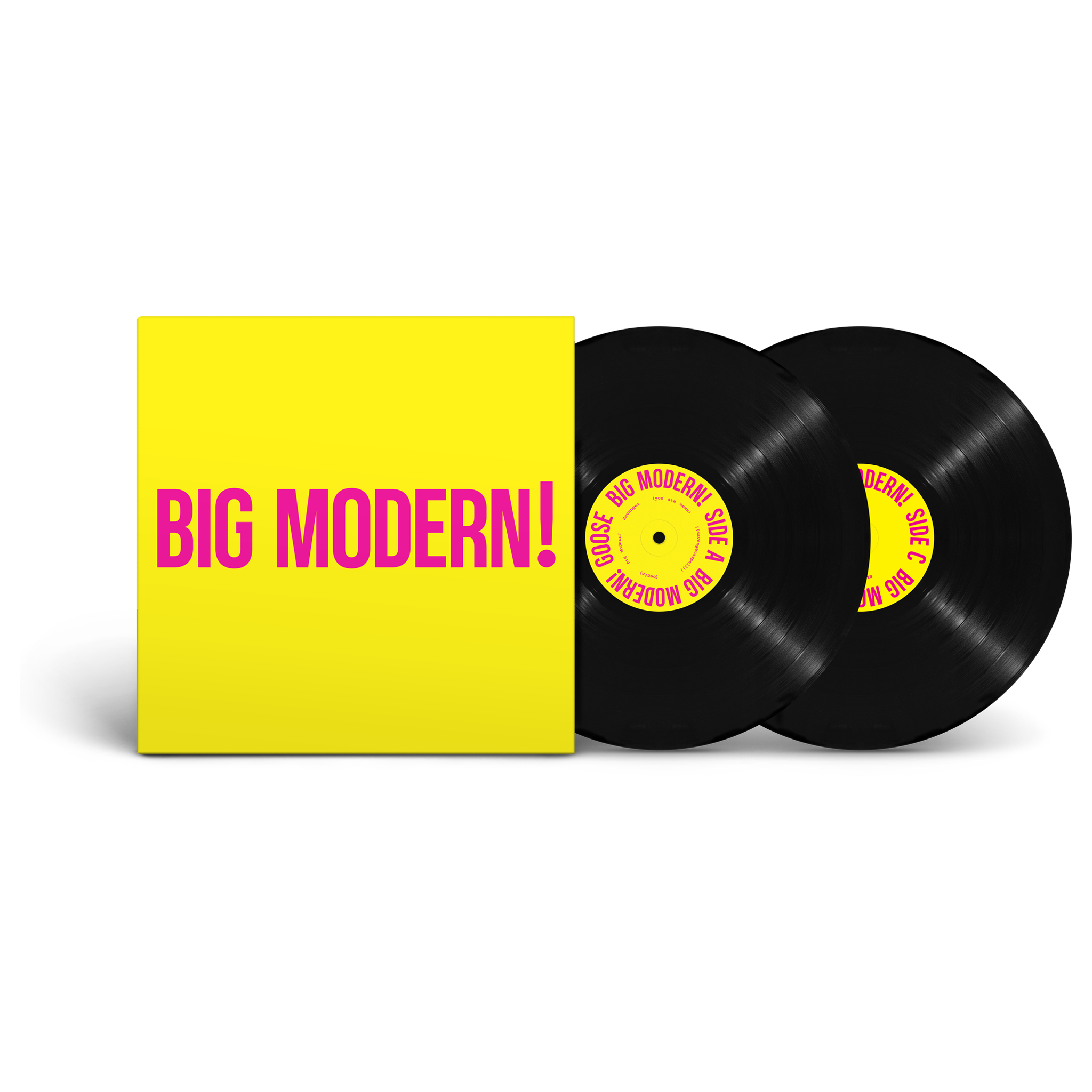 BIG MODERN! - "Big Cat" Black 2xLP