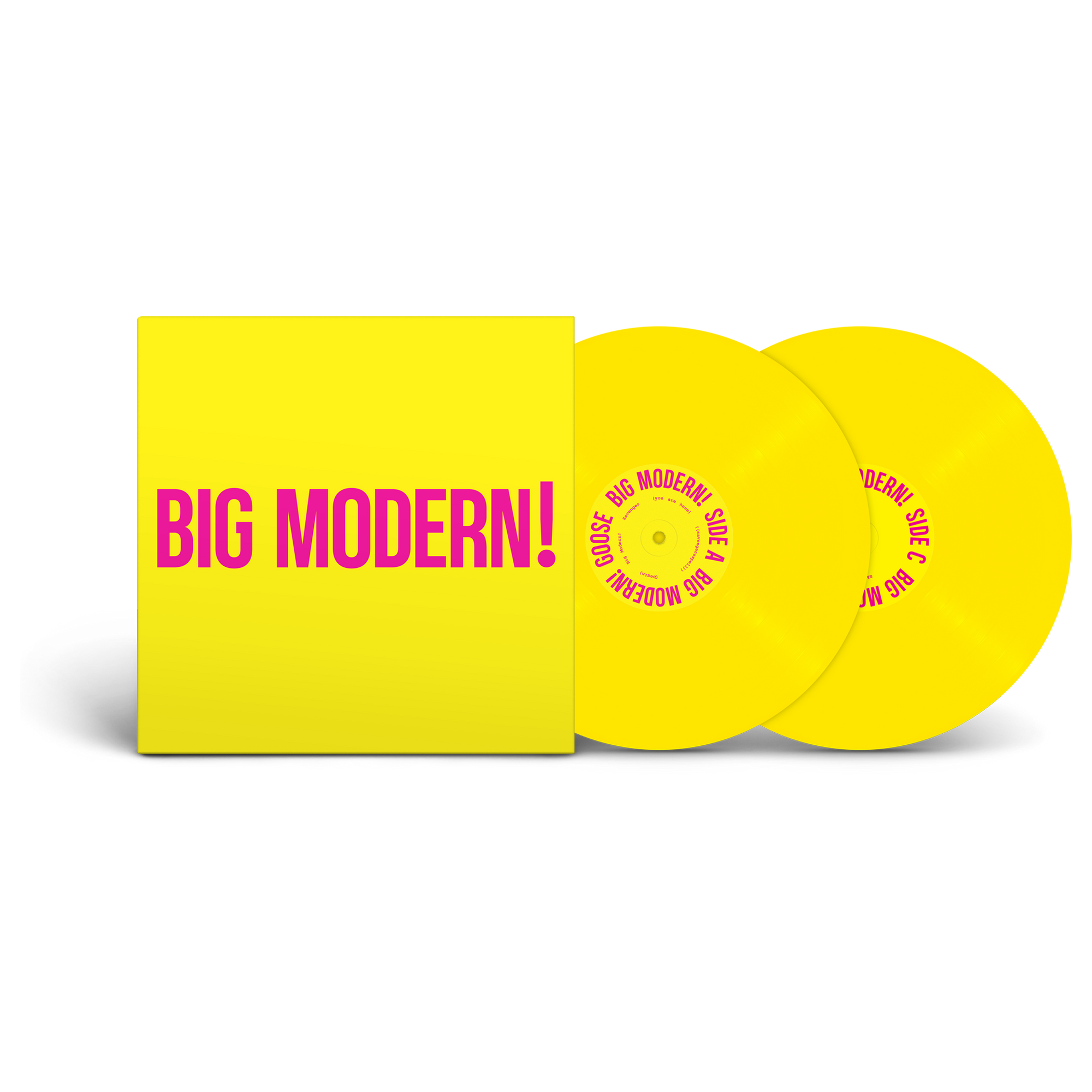 BIG MODERN! - "Big Dolphin" Yellow 2xLP (Spotify Fans First Exclusive)