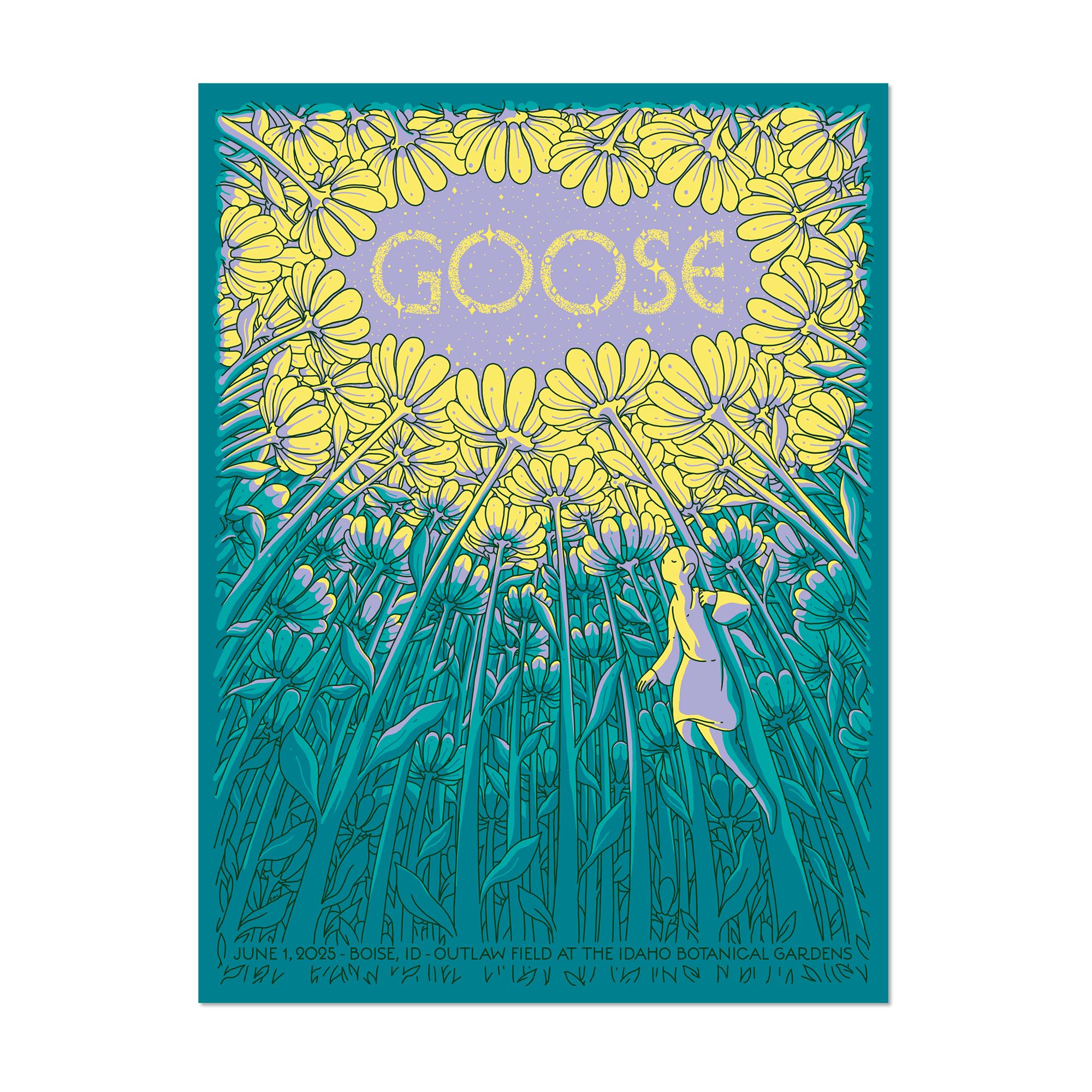 Boise, ID - 6/1/25 Poster by Evan Cohen