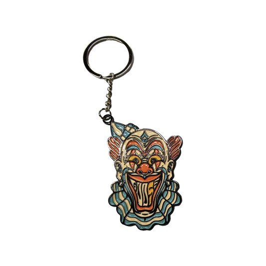 Clown Enamel Keychain