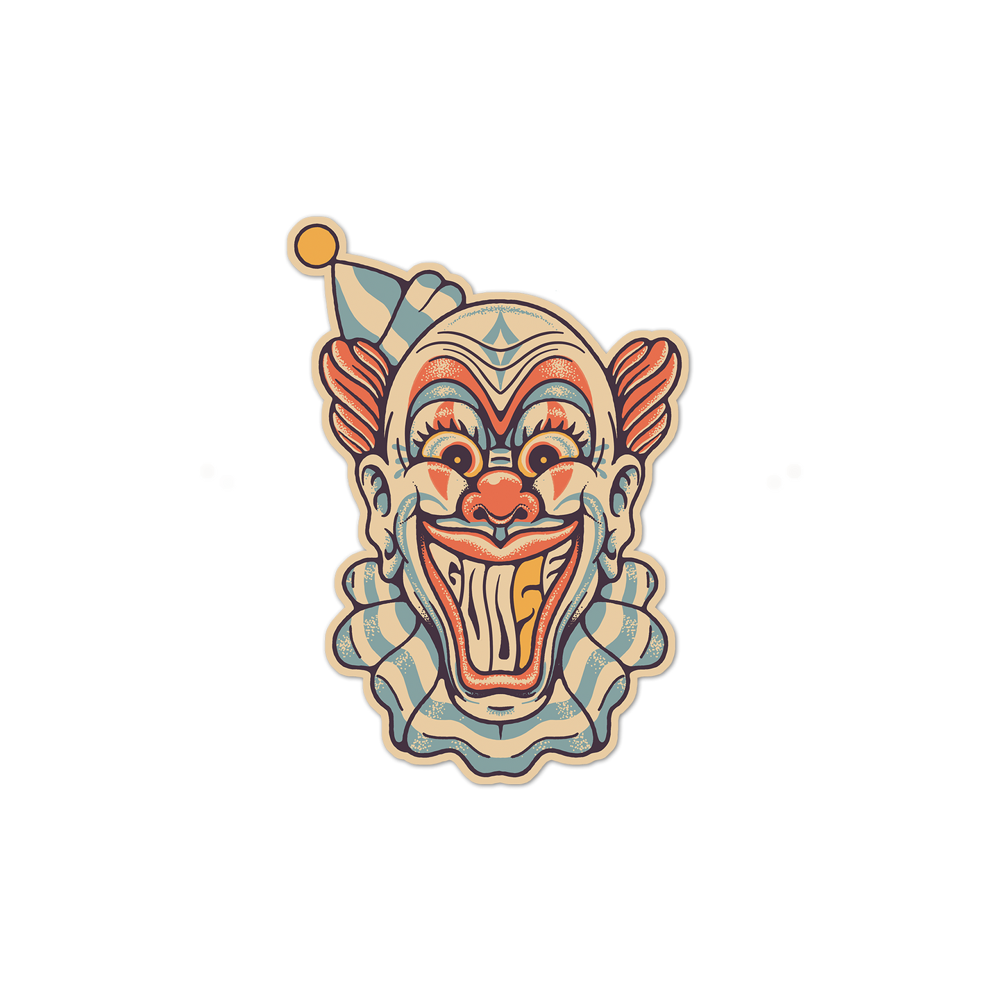 Clown Sticker