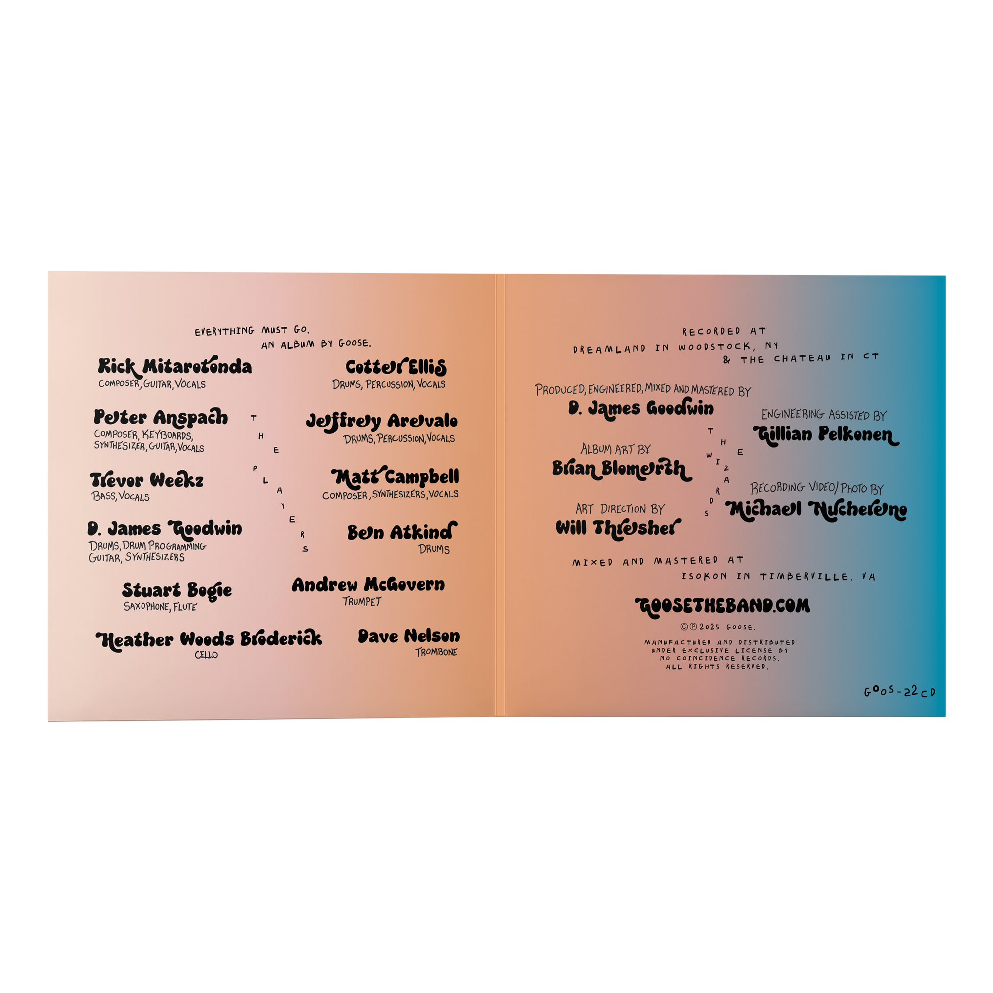 Everything Must Go - CD