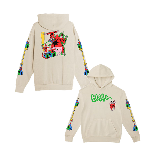 Four Headed Pullover Hoodie