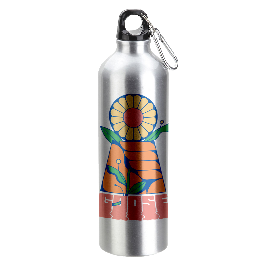 Flower Hand Water Bottle