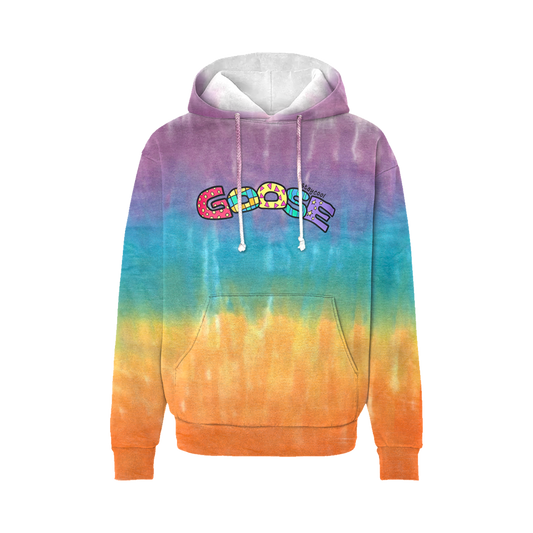 Staycool x Goose Rainbow Tie Dye Hoodie