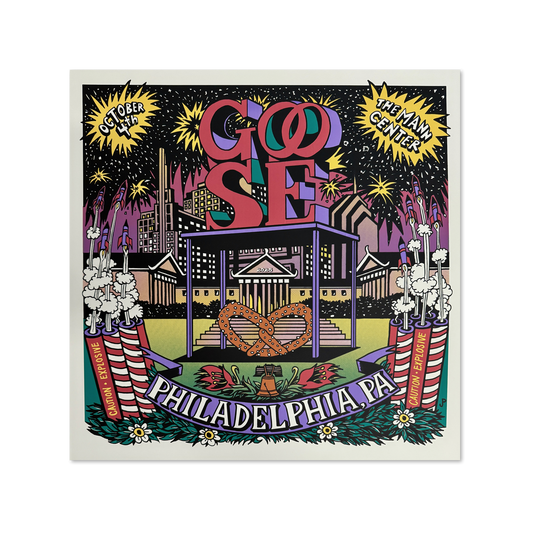 Philadelphia, PA – 10/4/25 Show Poster by Jim Pollock