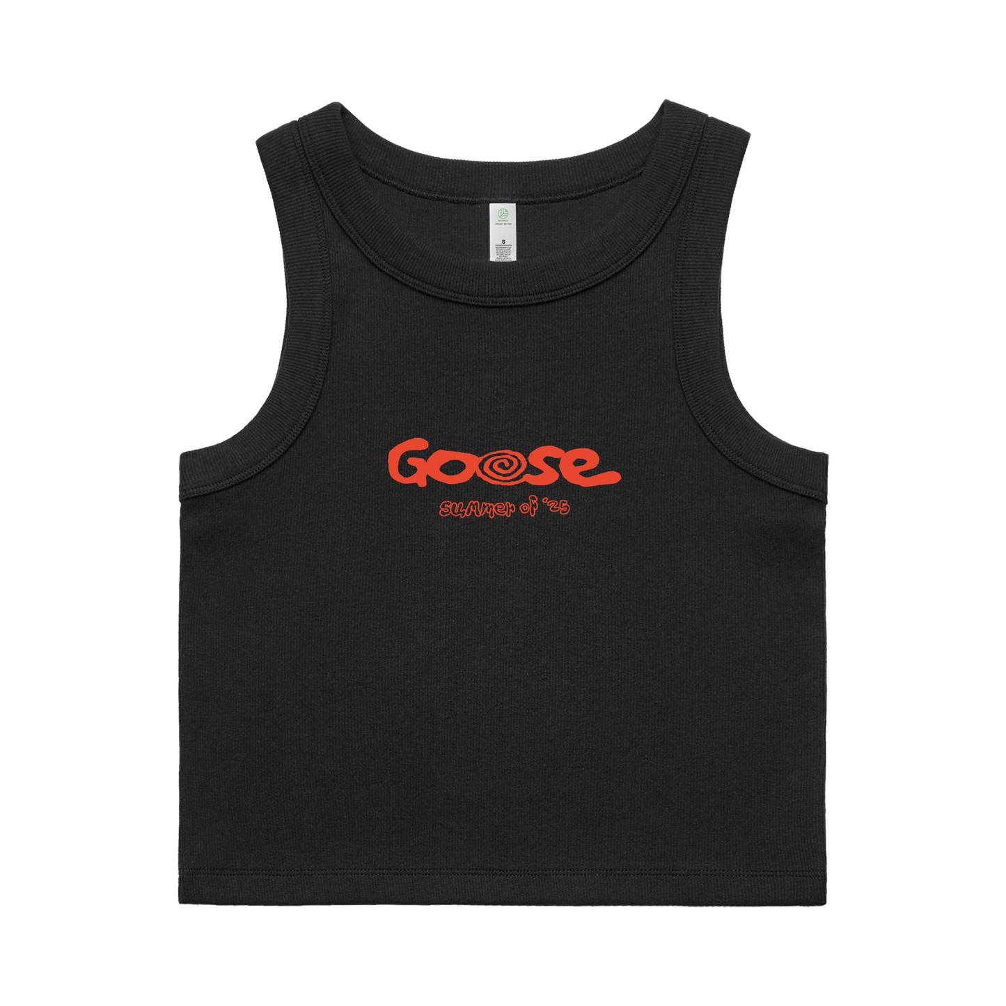Swirl Summer Ladies Crop Tank