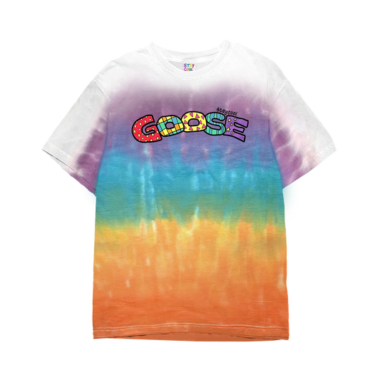 Staycool x Goose Rainbow Tie Dye Tee