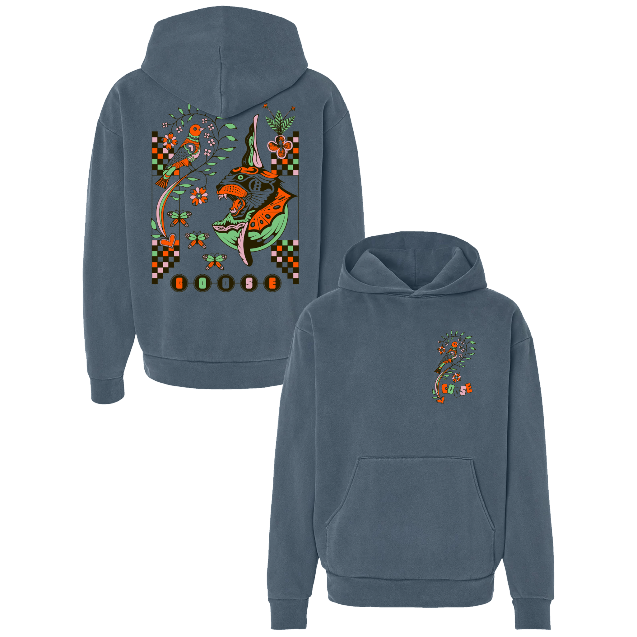 Tiger Bird Hoodie