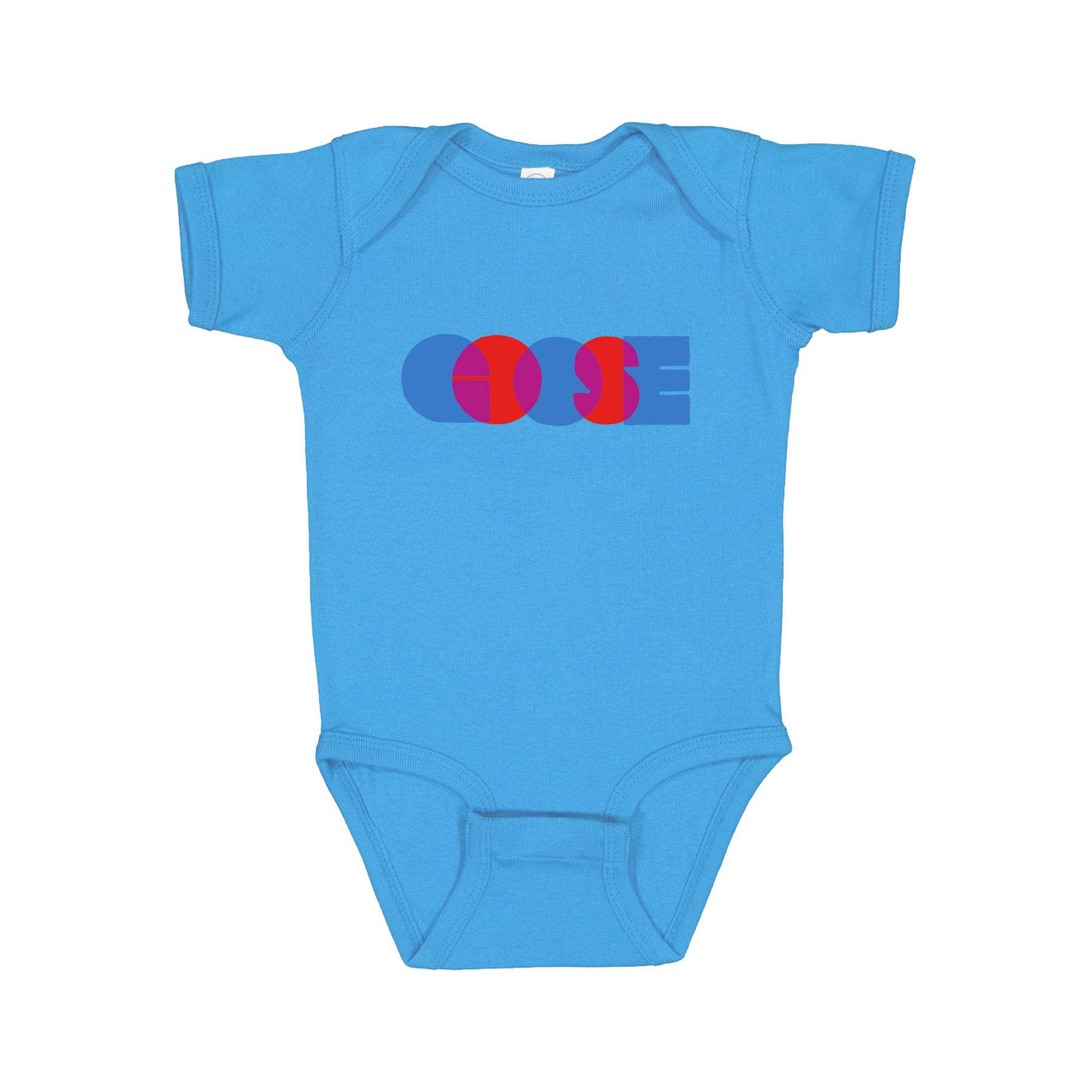 Stacked Logo Baby Onesie – goose the band