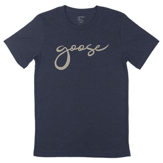 Script Logo Heather Tee