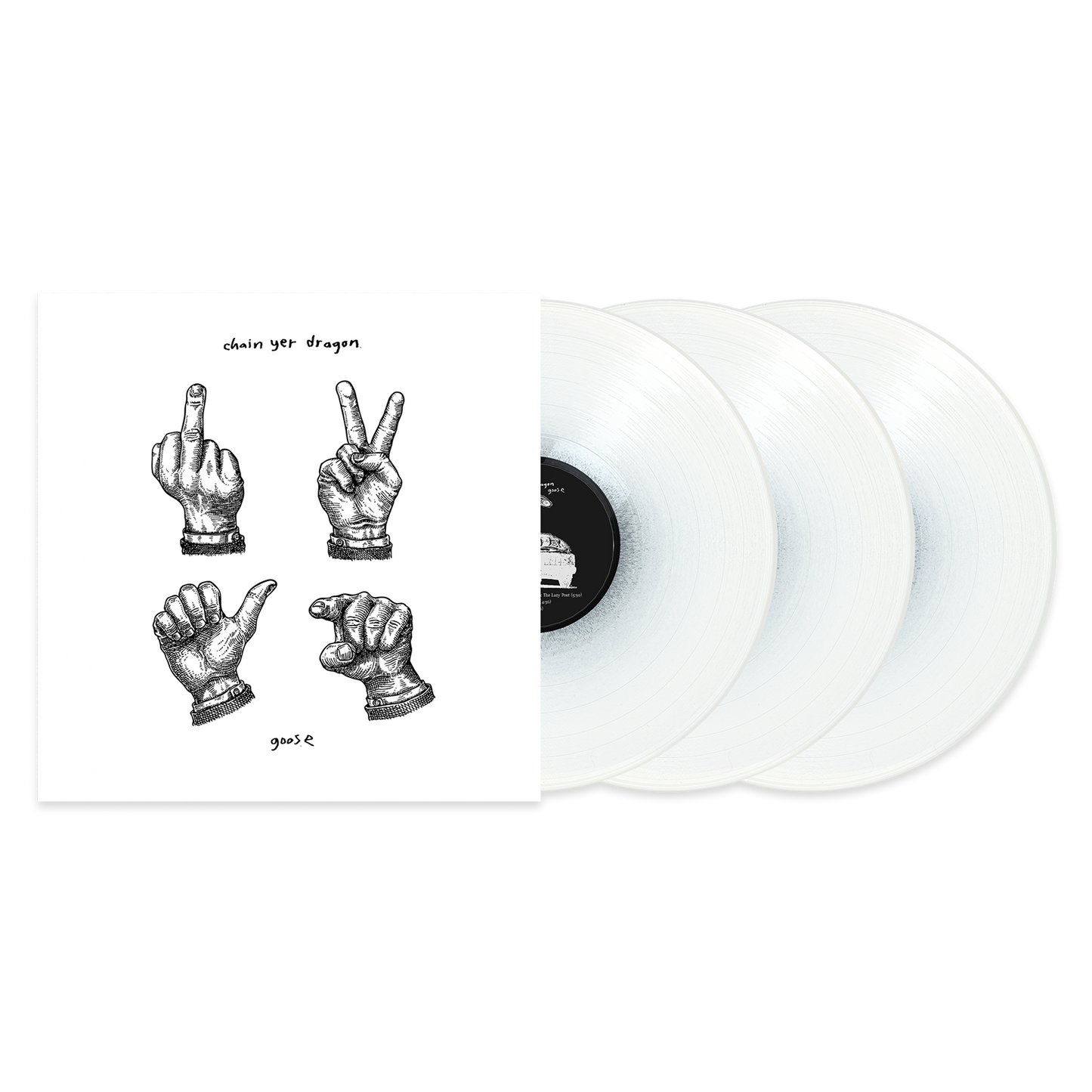 Chain Yer Dragon - White Ash 3xLP (LE 1000)
