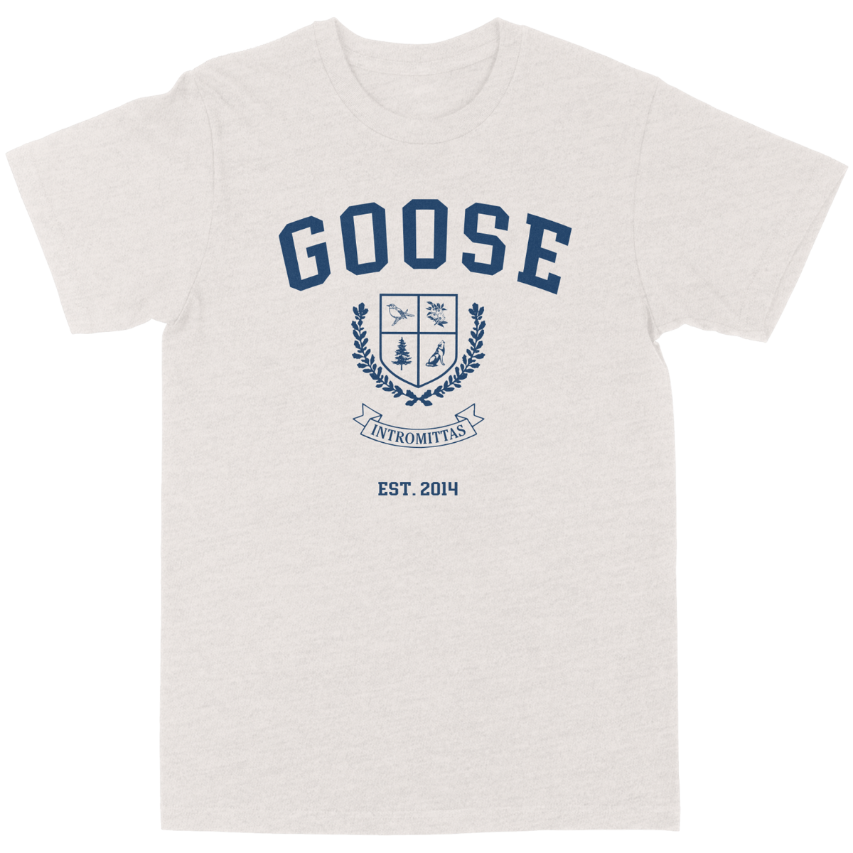 Collegiate Crest T Shirt Goose The Band collegiate-crest-t-shirt-goose-the-band