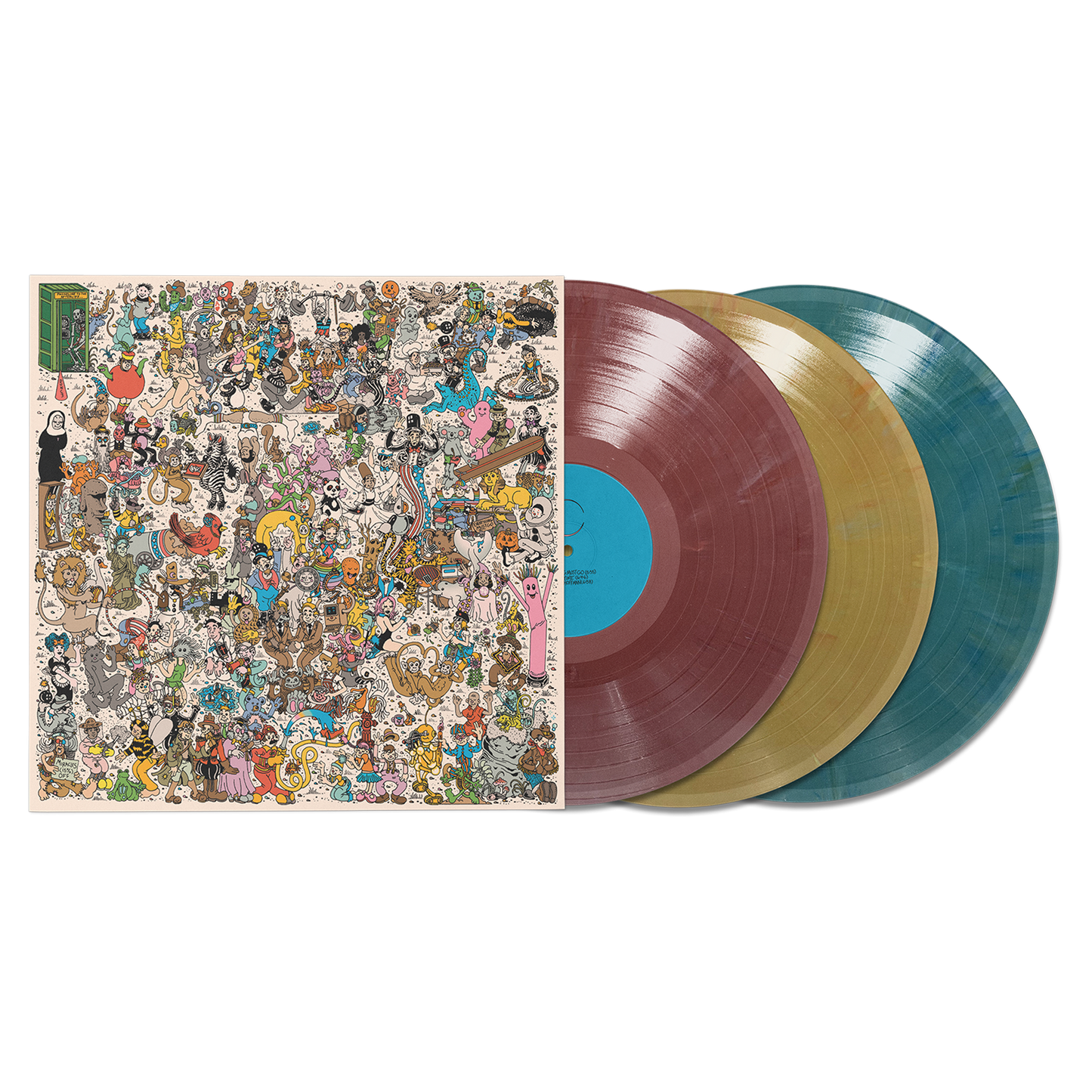 Everything Must Go - Red/Yellow/Blue EcoMix 3xLP